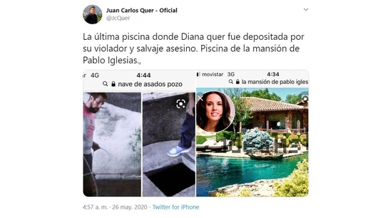 Polémico tuit de Juan Carlos Quer Polémico tuit de Juan Carlos Quer