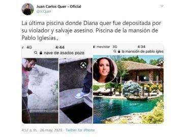 Polémico tuit de Juan Carlos Quer Polémico tuit de Juan Carlos Quer