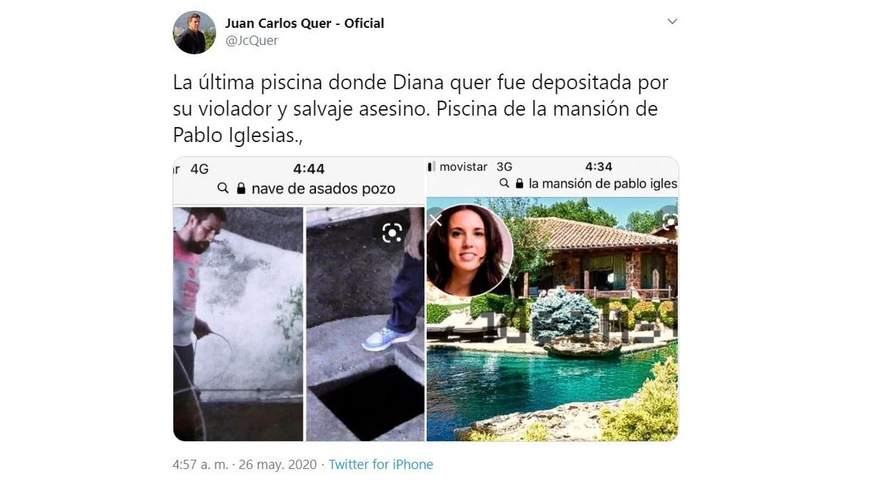 Polémico tuit de Juan Carlos Quer