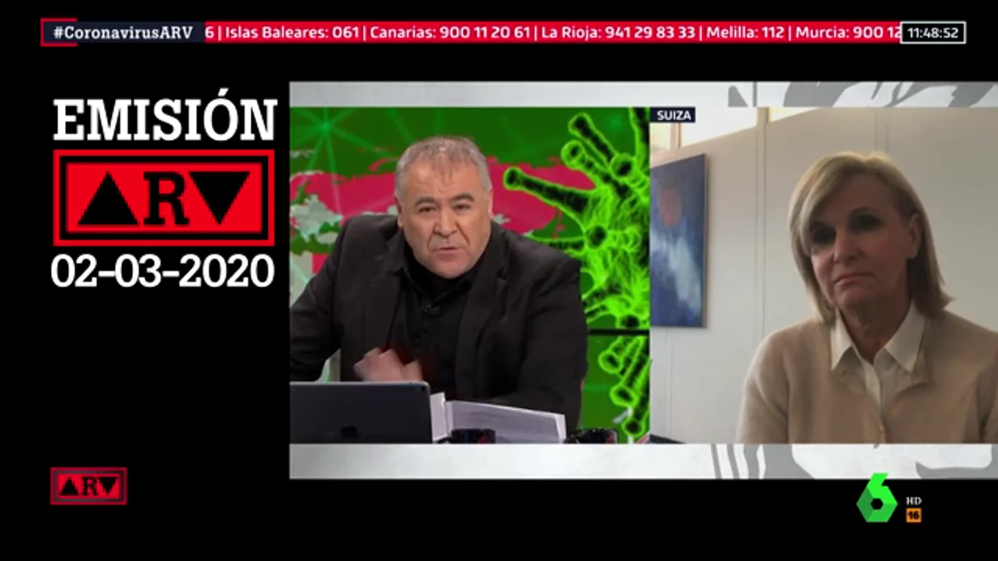 María Neira (OMS) tampoco advirtió el riesgo de contagio en marzo: "Mi hijo está con sus amigos y sale de fiesta" María Neira (OMS) tampoco advirtió el riesgo de contagio en marzo: "Mi hijo está con sus amigos y sale de fiesta"