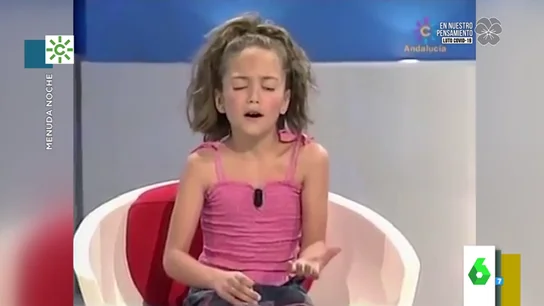 Así cantaba copla Ana Mena con tan solo nueve años en su paso por Juan y Medio Así cantaba copla Ana Mena con tan solo nueve años en su paso por Juan y Medio