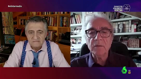 Wyoming charla en El Intermedio con el escritor Juan José Millás Wyoming charla en El Intermedio con el escritor Juan José Millás