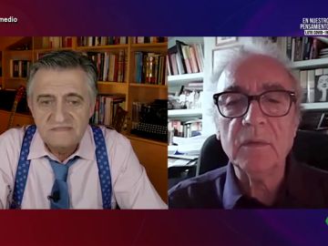 Wyoming charla en El Intermedio con el escritor Juan José Millás Wyoming charla en El Intermedio con el escritor Juan José Millás