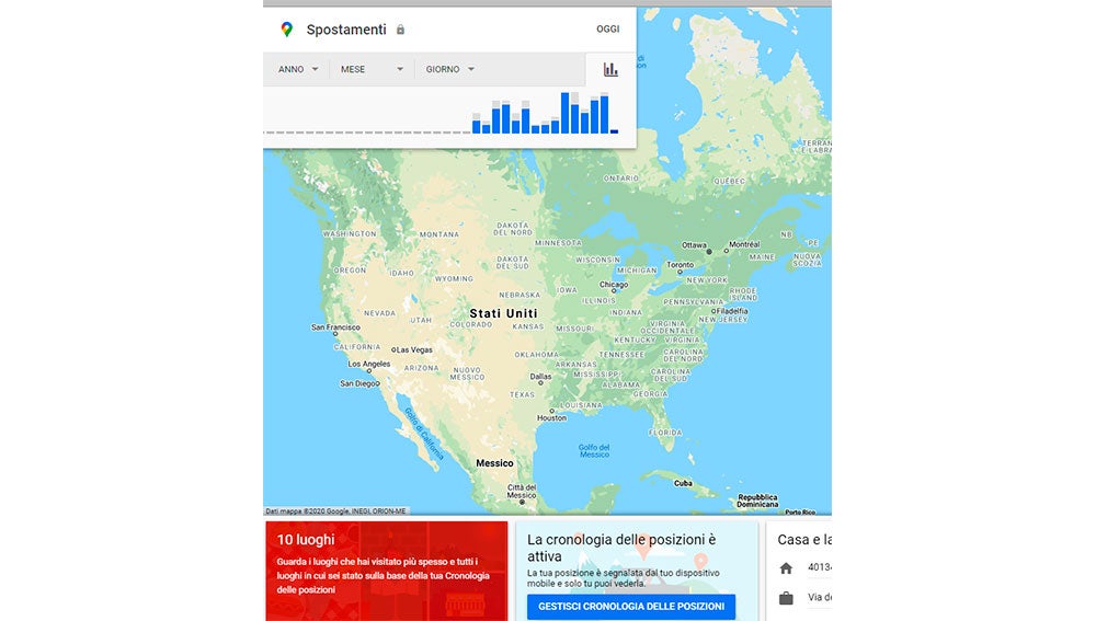 Cronología con un tramo "desaparecido"