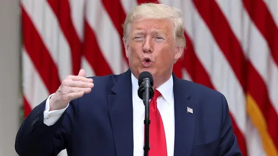 El presidente de Estados Unidos, Donald Trump. El presidente de Estados Unidos, Donald Trump.