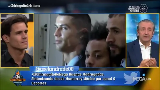 Josep Pedrerol, sobre la final de Kiev 2018: "Cristiano amargó la fiesta del madridismo" Josep Pedrerol, sobre la final de Kiev 2018: "Cristiano amargó la fiesta del madridismo"