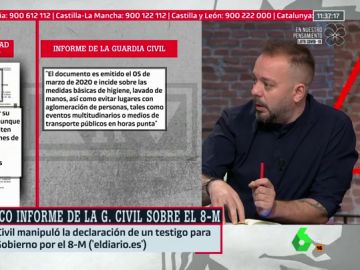 Maestre denuncia otra manipulación en el polémico informe de la Guardia Civil: "No es un error, es una manipulación interesada" Maestre denuncia otra manipulación en el polémico informe de la Guardia Civil: "No es un error, es una manipulación interesada"