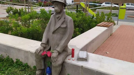 Arte urbano en homenaje a los ancianos fallecidos por coronavirus Arte urbano en homenaje a los ancianos fallecidos por coronavirus