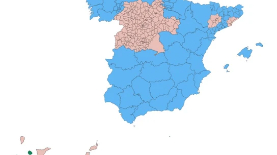Mapa de la desescalada en España desde el 1 de junio Mapa de la desescalada en España desde el 1 de junio