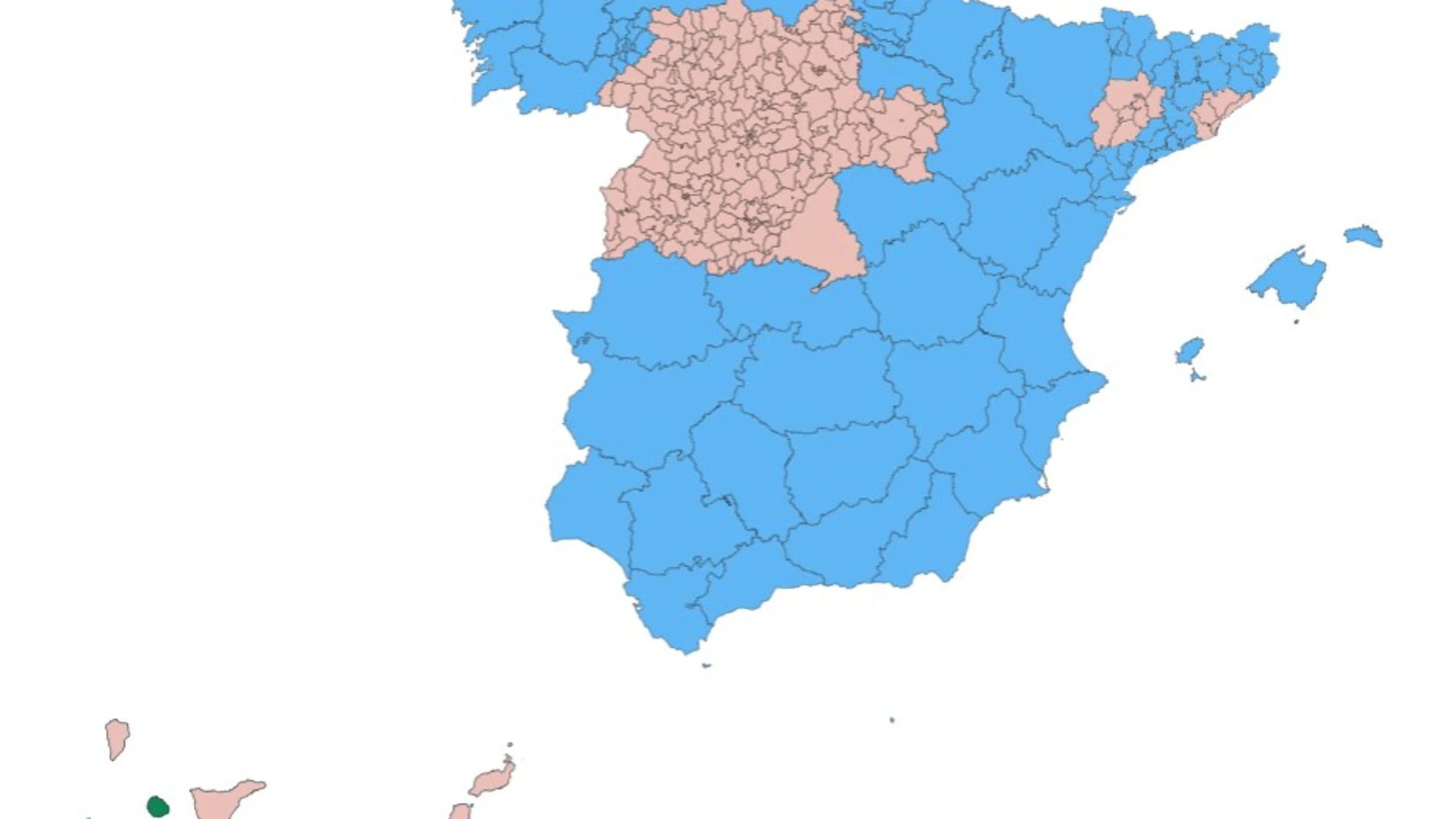 Mapa de la desescalada en España desde el 1 de junio