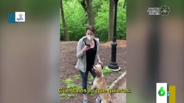 Polémico vídeo racista: un afroamericano le pide que ate a su perro y ella le denuncia