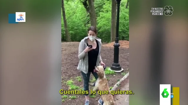 Polémico vídeo racista en Central Park: un afroamericano le pide que ate a su perro y ella le denuncia a la Policía por "amenazas"