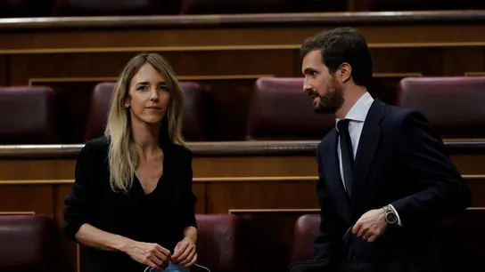 El líder del PP, Pablo Casado, y Cayetana Álvarez de Toledo. El líder del PP, Pablo Casado, y Cayetana Álvarez de Toledo.