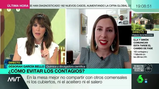 La divulgadora científica Deboráh García La divulgadora científica Deboráh García