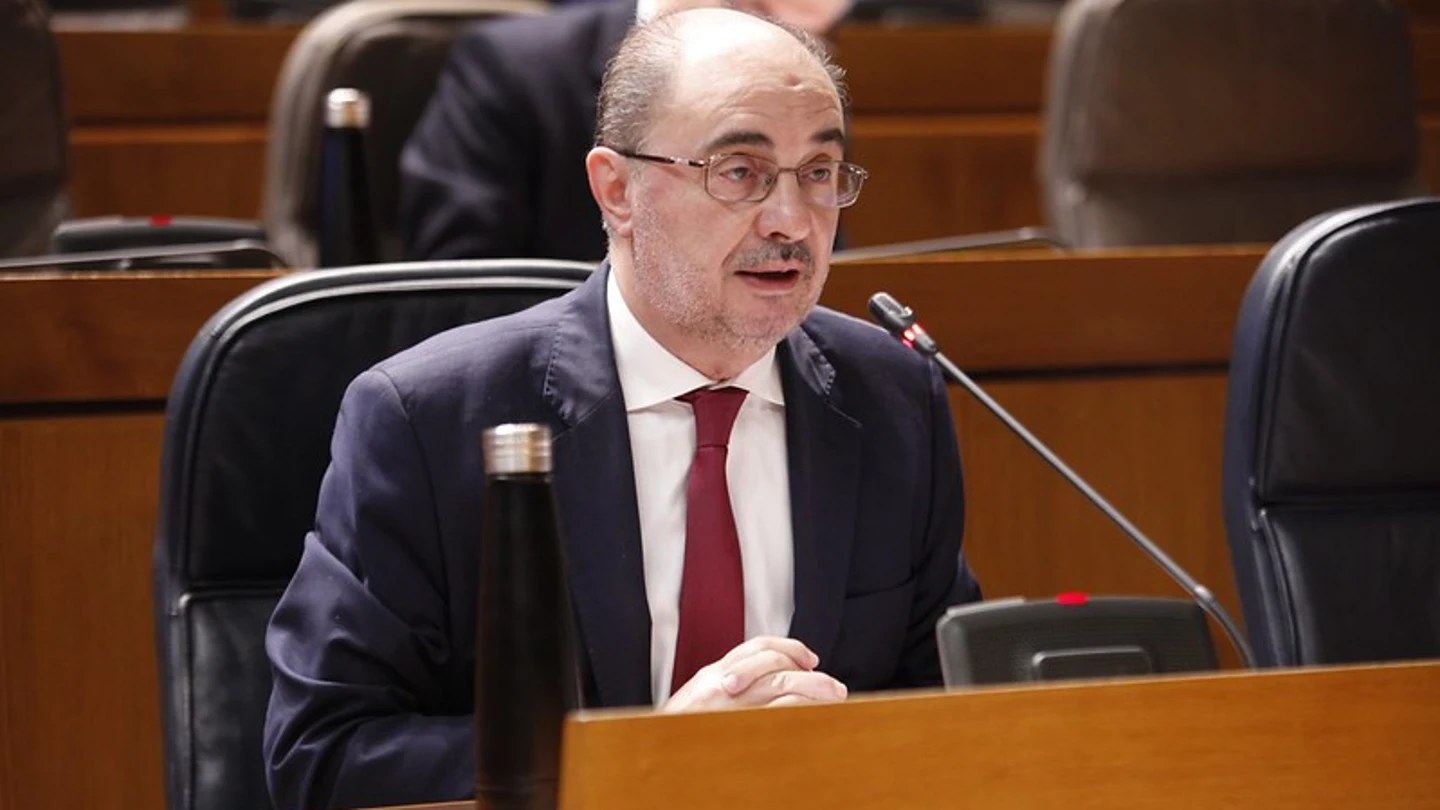 Javier Lambán, presidente del Gobierno aragonés Javier Lambán, presidente del Gobierno aragonés