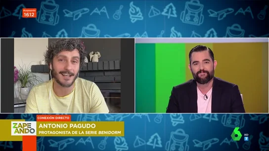 Antonio Pagudo alucina a los zapeadores con sus "abdominales de acero" Antonio Pagudo alucina a los zapeadores con sus "abdominales de acero"