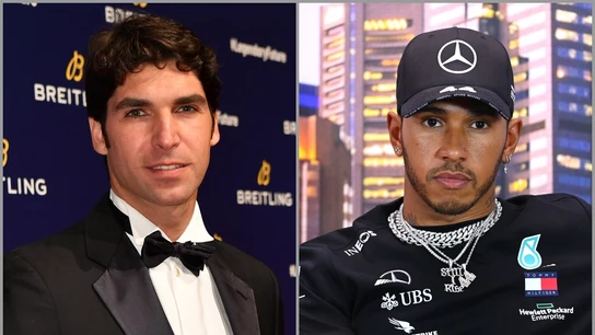 Cayetano Rivera y Lewis Hamilton Cayetano Rivera y Lewis Hamilton