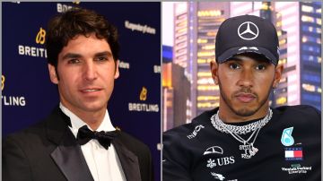 Cayetano Rivera y Lewis Hamilton