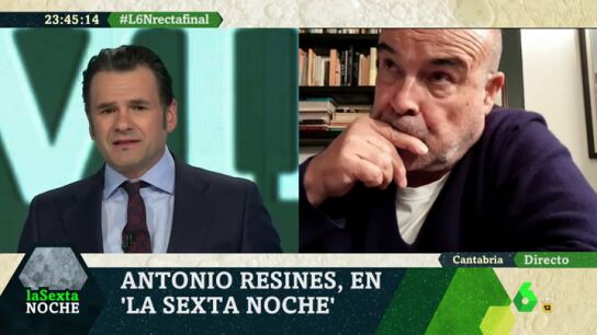 El actor Antonio Resines en laSexta Noche