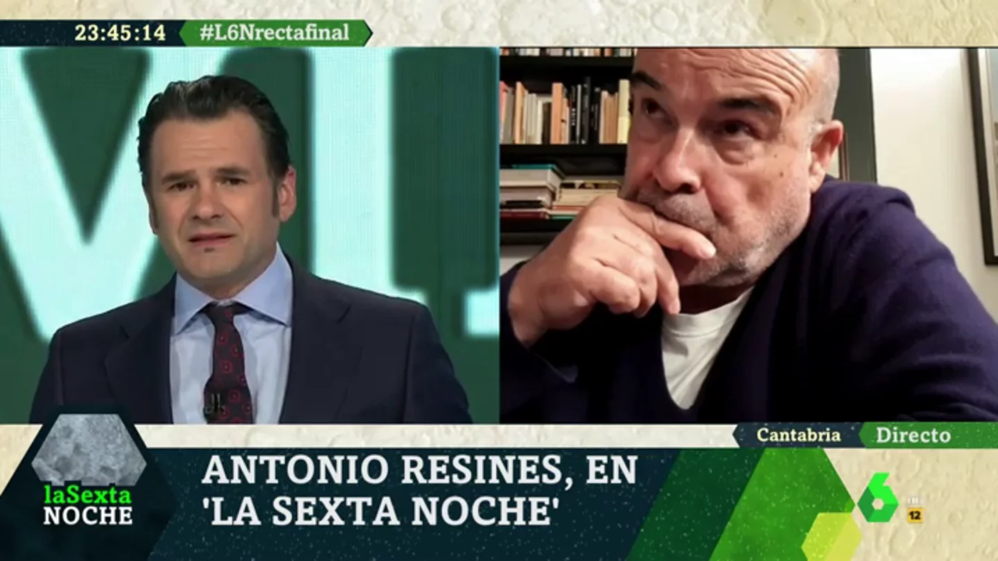 El actor Antonio Resines en laSexta Noche El actor Antonio Resines en laSexta Noche