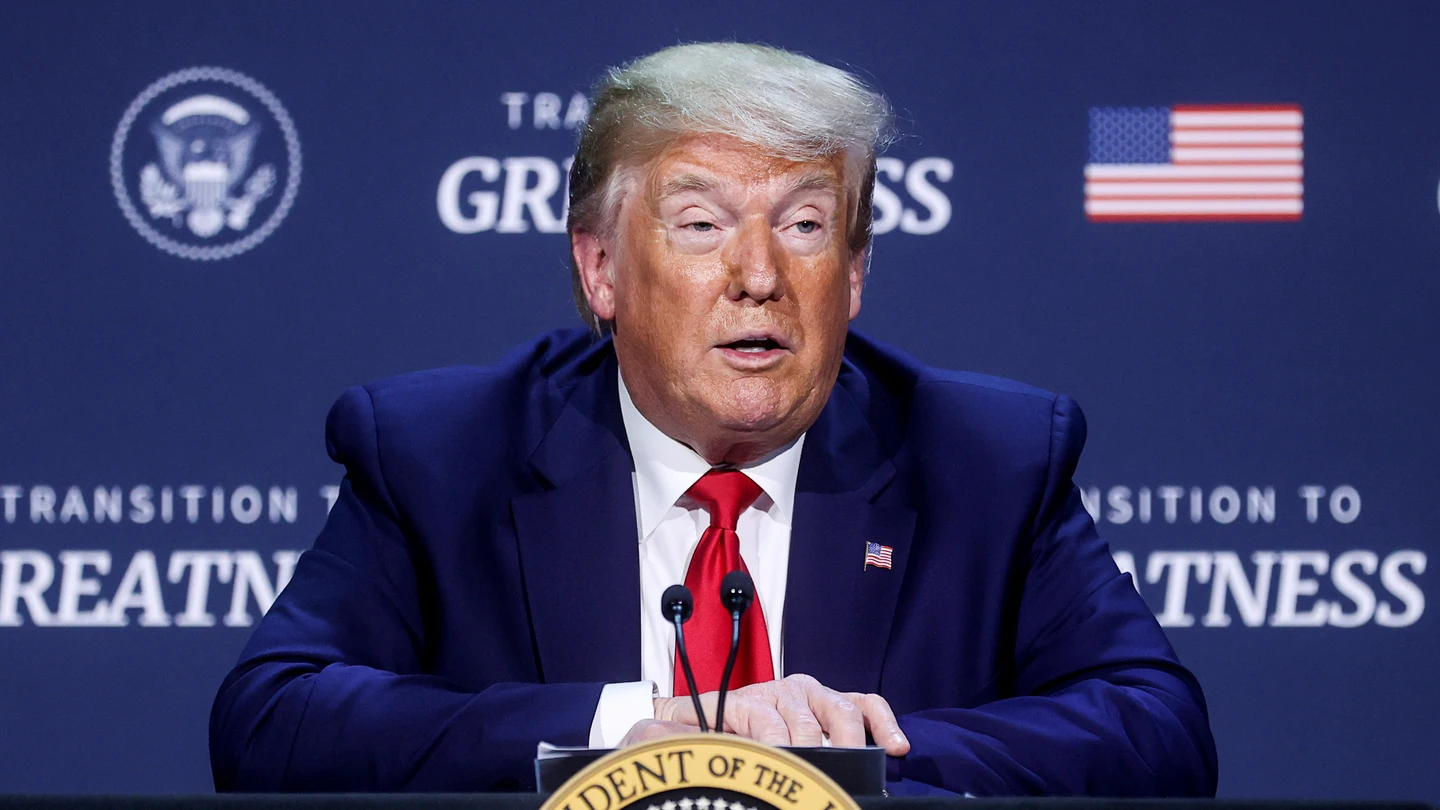 El presidente de los Estados Unidos, Donald Trump El presidente de los Estados Unidos, Donald Trump