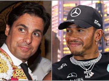 Fran Rivera y Lewis Hamilton Fran Rivera y Lewis Hamilton