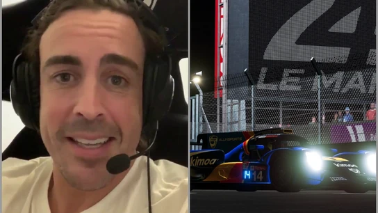 Fernando Alonso, en las 24 Horas de Le Mans virtuales Fernando Alonso, en las 24 Horas de Le Mans virtuales