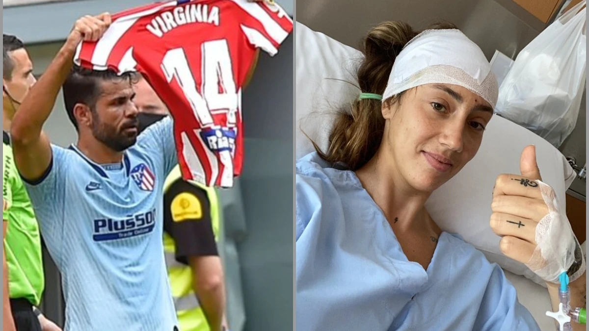 Diego Costa y su dedicatoria para Virginia Torrecilla