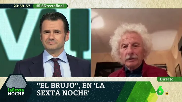 Rafael Álvarez 'El Brujo' en laSexta Noche Rafael Álvarez 'El Brujo' en laSexta Noche