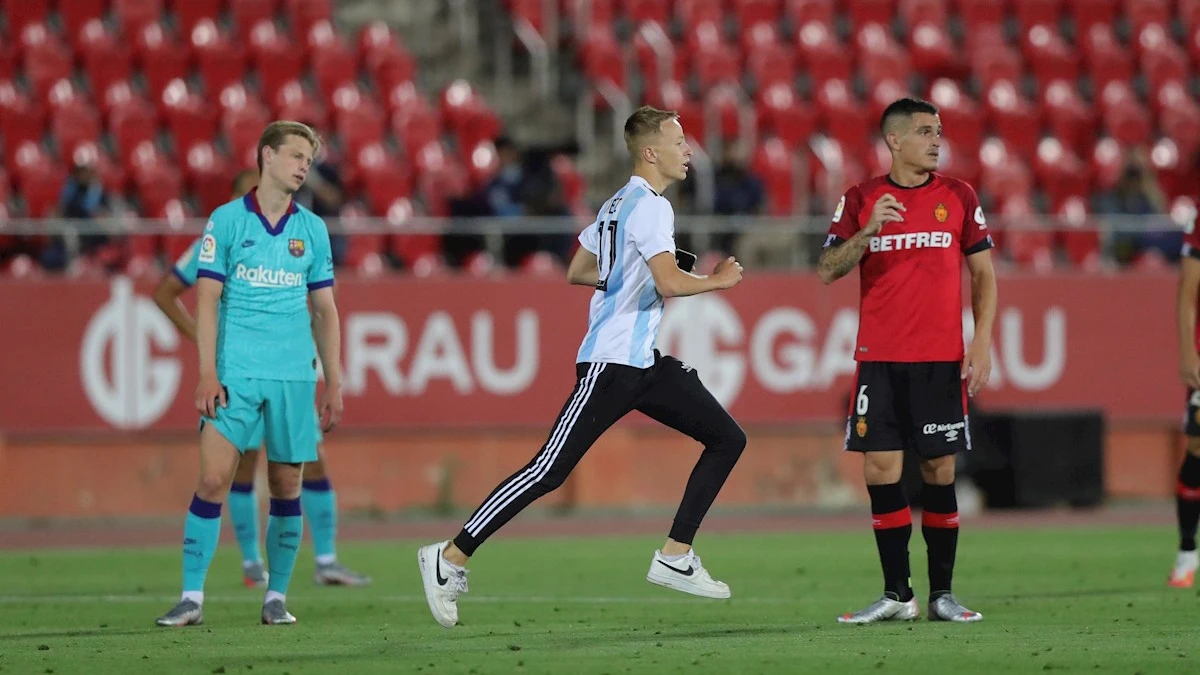 Espontáneo en el Mallorca - Barcelona