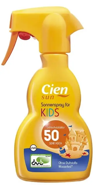 CIEN SUN SPRAY SOLAR INFANTIL SPF 50+ CIEN SUN SPRAY SOLAR INFANTIL SPF 50+