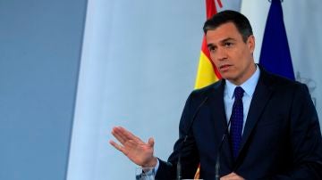 El presidente del Gobierno, Pedro Sánchez