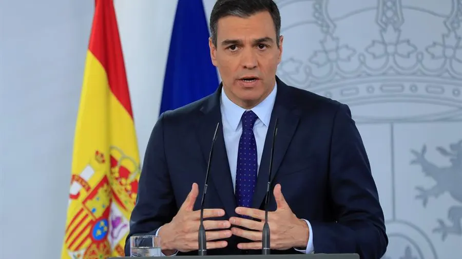 El presidente del Gobierno, Pedro Sánchez