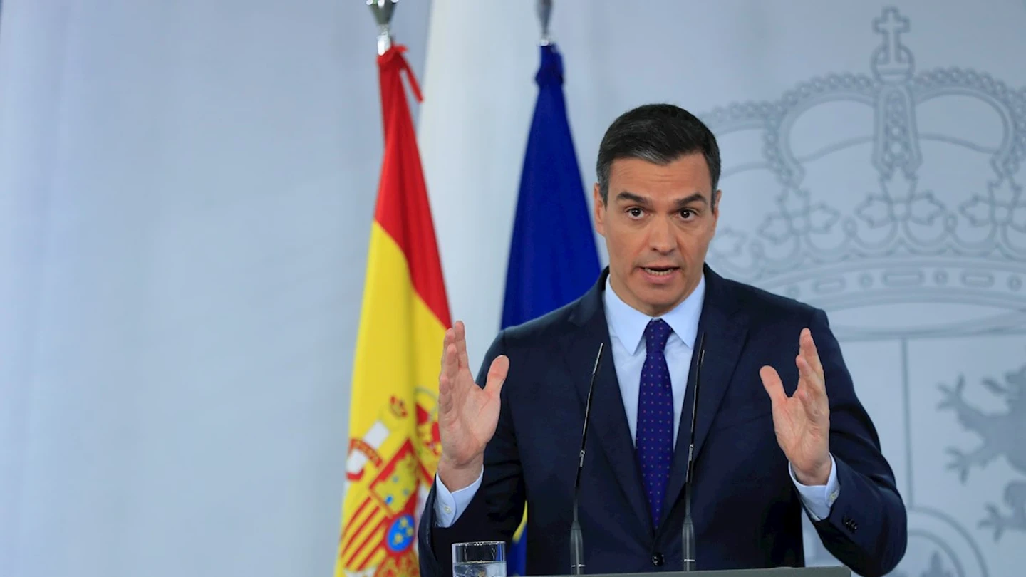 Rueda de prensa de Pedro Sánchez Rueda de prensa de Pedro Sánchez