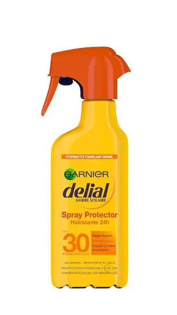 GARNIER DELIAL AMBRE SOLAIRE SPRAY PROTECTOR SPF 30 GARNIER DELIAL AMBRE SOLAIRE SPRAY PROTECTOR SPF 30
