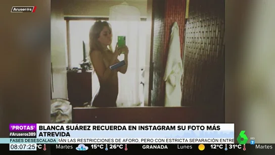 Blanca Suárez publica de forma inédita su foto más atrevida en las redes sociales Blanca Suárez publica de forma inédita su foto más atrevida en las redes sociales