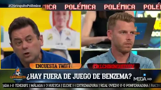 Tremendo cara a cara entre Tomás Roncero y Jota Jordi en 'El Chiringuito' por el VAR Tremendo cara a cara entre Tomás Roncero y Jota Jordi en 'El Chiringuito' por el VAR