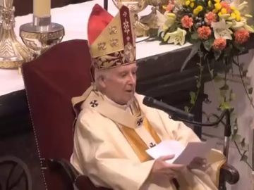 El cardenal Cañizares dice que la vacuna del coronavirus se hace "a base de fetos abortados": "Es obra del diablo" El cardenal Cañizares dice que la vacuna del coronavirus se hace "a base de fetos abortados": "Es obra del diablo"