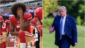 Colin Kaepernick y Donald Trump