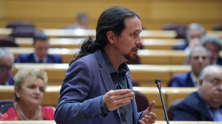  El vicepresidente segundo del Gobierno, Pablo Iglesias.