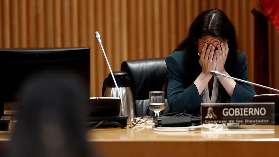 a ministra de Igualdad, Irene Montero a ministra de Igualdad, Irene Montero