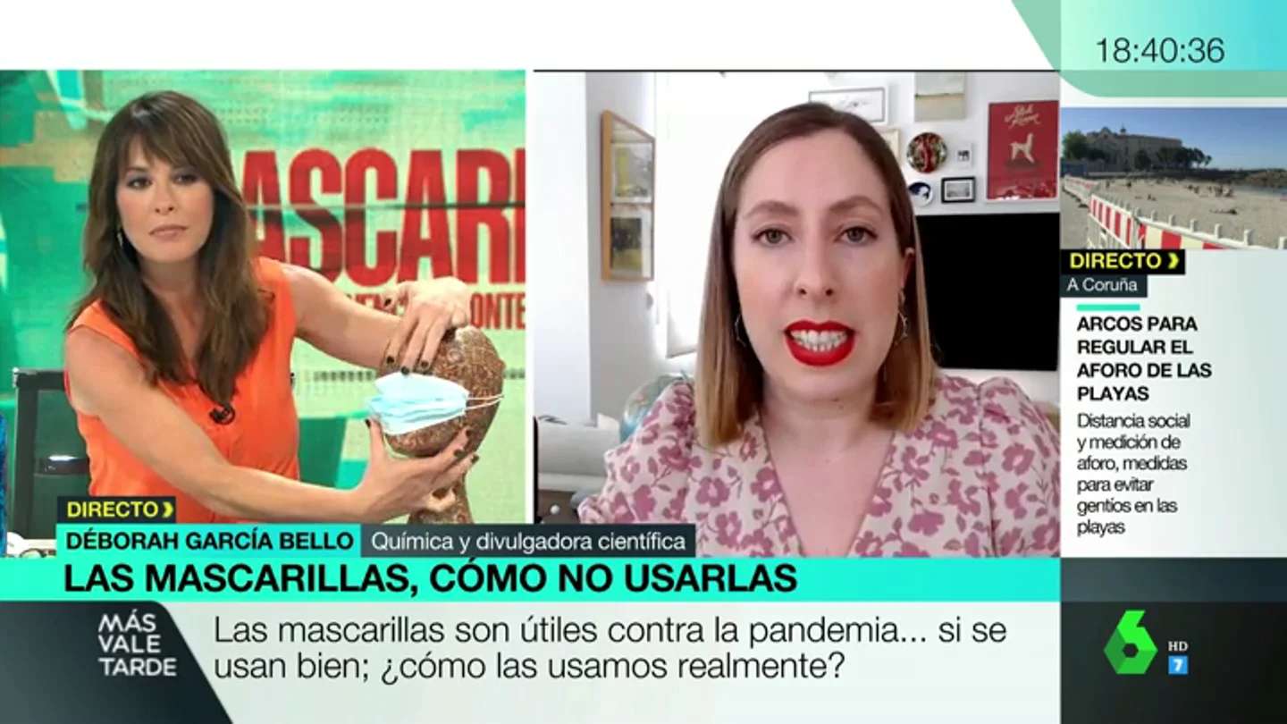 Esto es todo lo que haces mal cuando te pones y te quitas la mascarilla Esto es todo lo que haces mal cuando te pones y te quitas la mascarilla