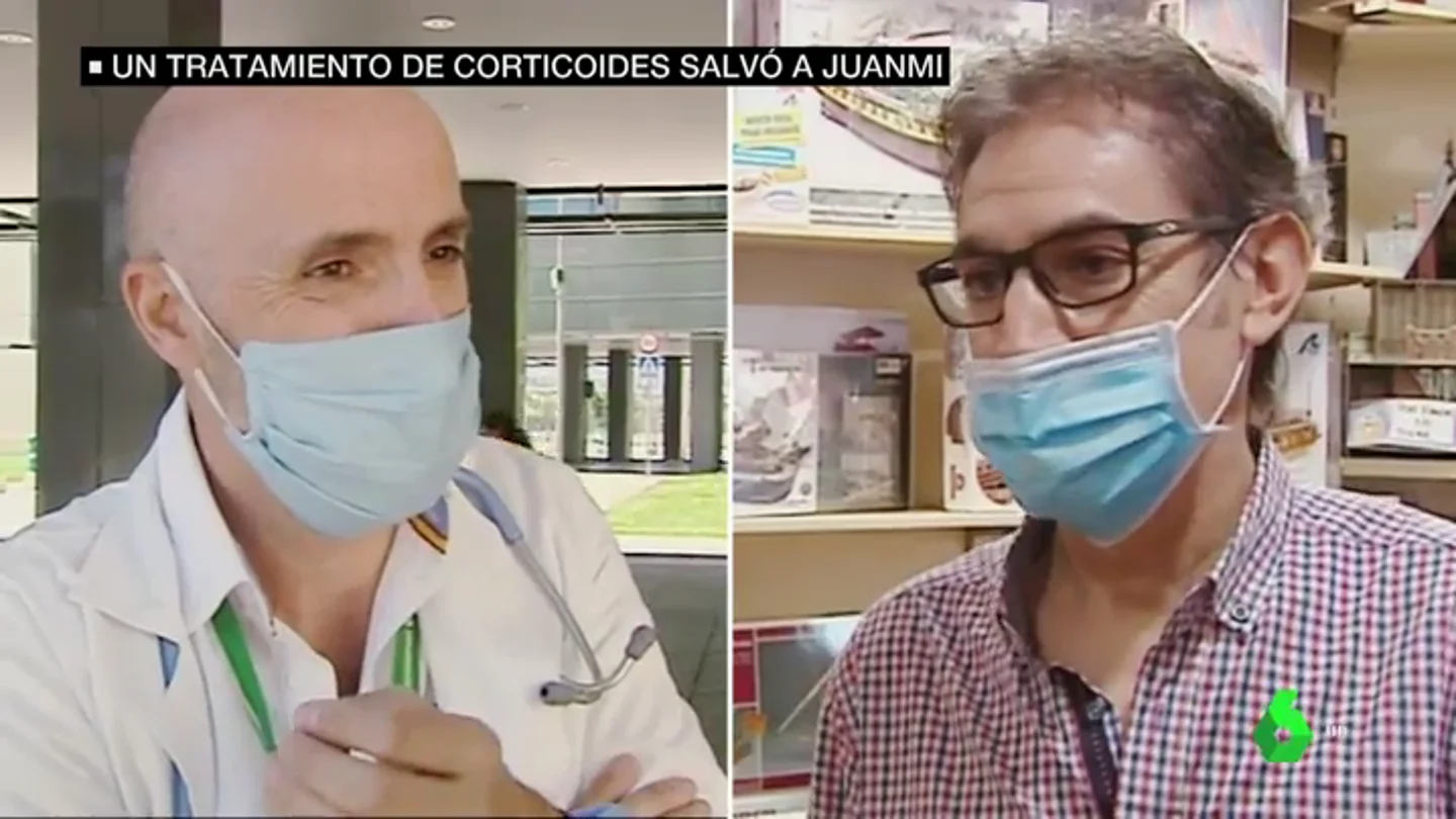 El corticoides con el que el doctor Callejas salvó a su mejor amigo: Juanmi, de los primeros pacientes en curarse gracias al fármaco El corticoides con el que el doctor Callejas salvó a su mejor amigo: Juanmi, de los primeros pacientes en curarse gracias al fármaco