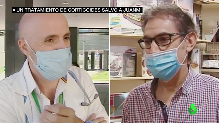 El corticoides con el que el doctor Callejas salvó a su mejor amigo: Juanmi, de los primeros pacientes en curarse gracias al fármaco