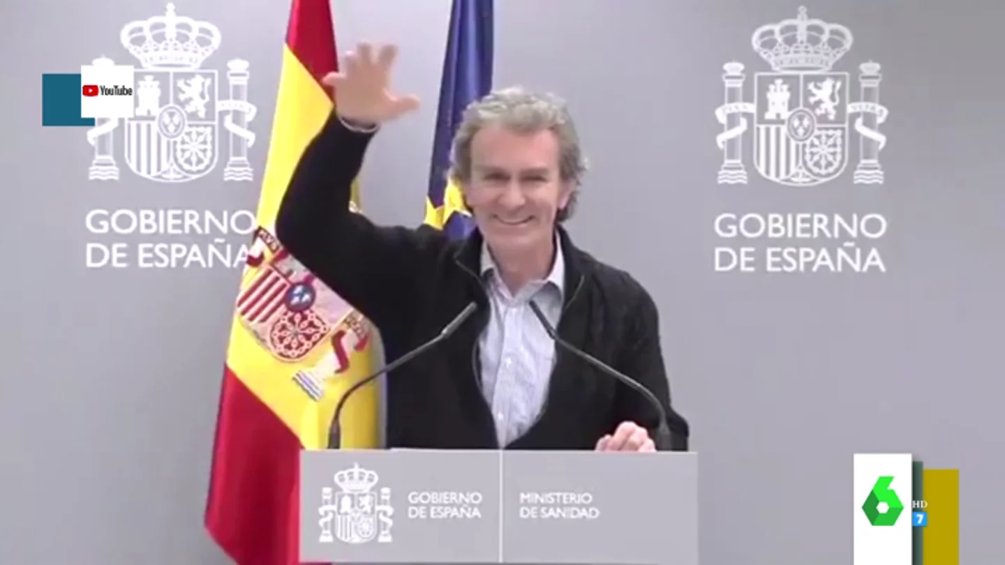 Así es el viral musical de Fernando Simón al ritmo de Junco que arrasa en redes: "Hola mi amor, tengo que hablar contigo" Así es el viral musical de Fernando Simón al ritmo de Junco que arrasa en redes: "Hola mi amor, tengo que hablar contigo"