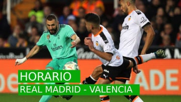 Real Madrid - Valencia: Horario, posibles alineaciones, dónde ver el partido y previa
