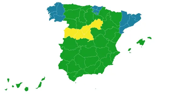 Mapa de la desescalada a partir de este viernes Mapa de la desescalada a partir de este viernes