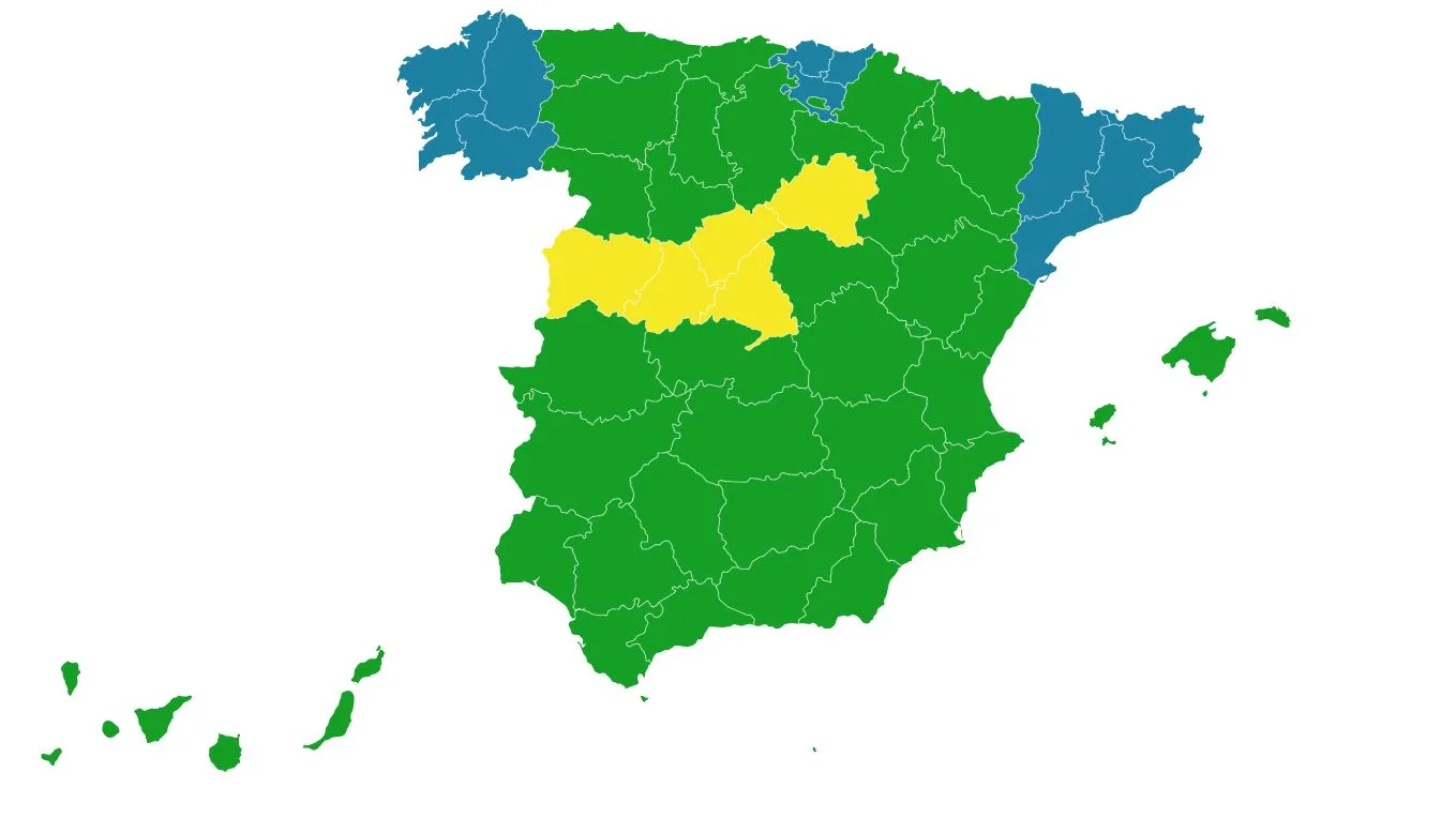 Mapa de la desescalada a partir de este viernes