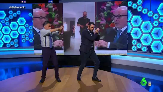 Wyoming y Dani Mateo presentan paso a paso la coreografía oficial del 'temazo' del chis Wyoming y Dani Mateo presentan paso a paso la coreografía oficial del 'temazo' del chis