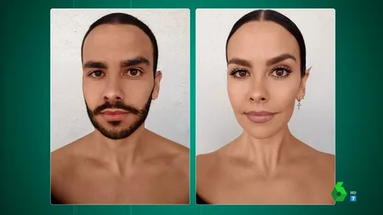Cristina Pedroche en FaceApp Cristina Pedroche en FaceApp